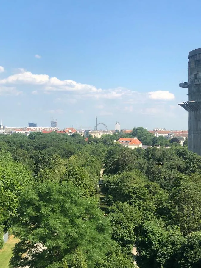 Augartenblick Penthauscombo 15/16 - Blick Zum Riesenrad Apartment Vienna