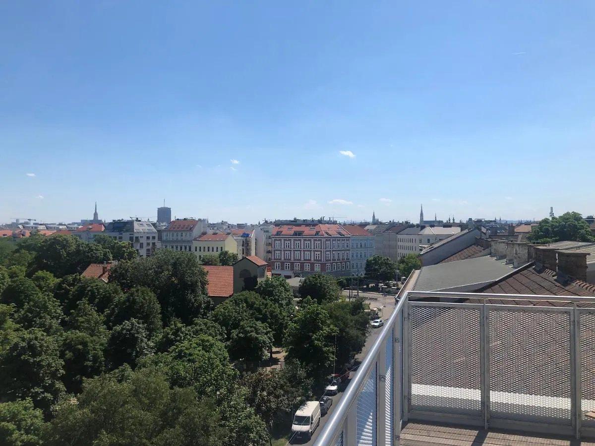 Augartenblick Penthauscombo 15/16 - Blick Zum Riesenrad Apartment Vienna