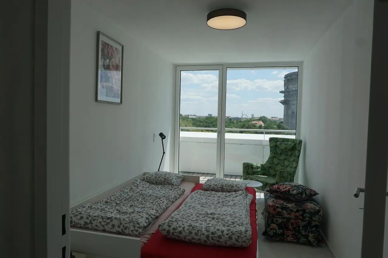 Augartenblick Penthauscombo 15/16 - Blick Zum Riesenrad Apartment Vienna