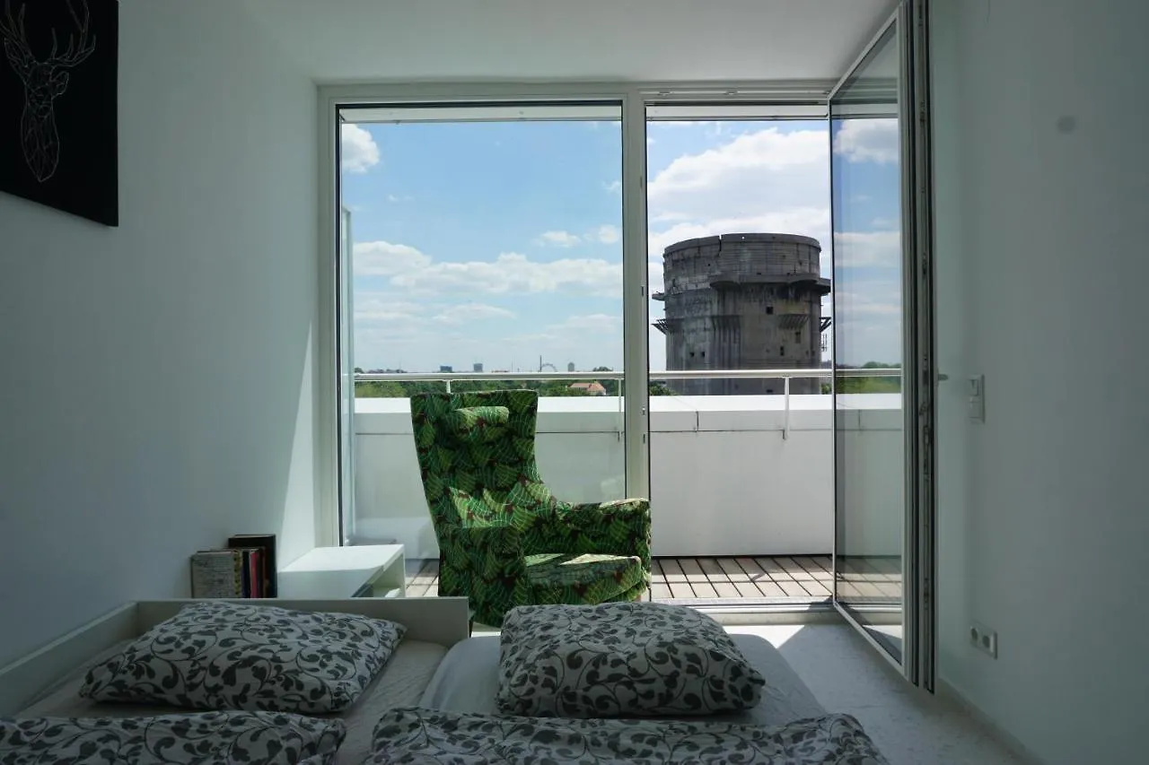 Augartenblick Penthauscombo 15/16 - Blick Zum Riesenrad Apartment Vienna