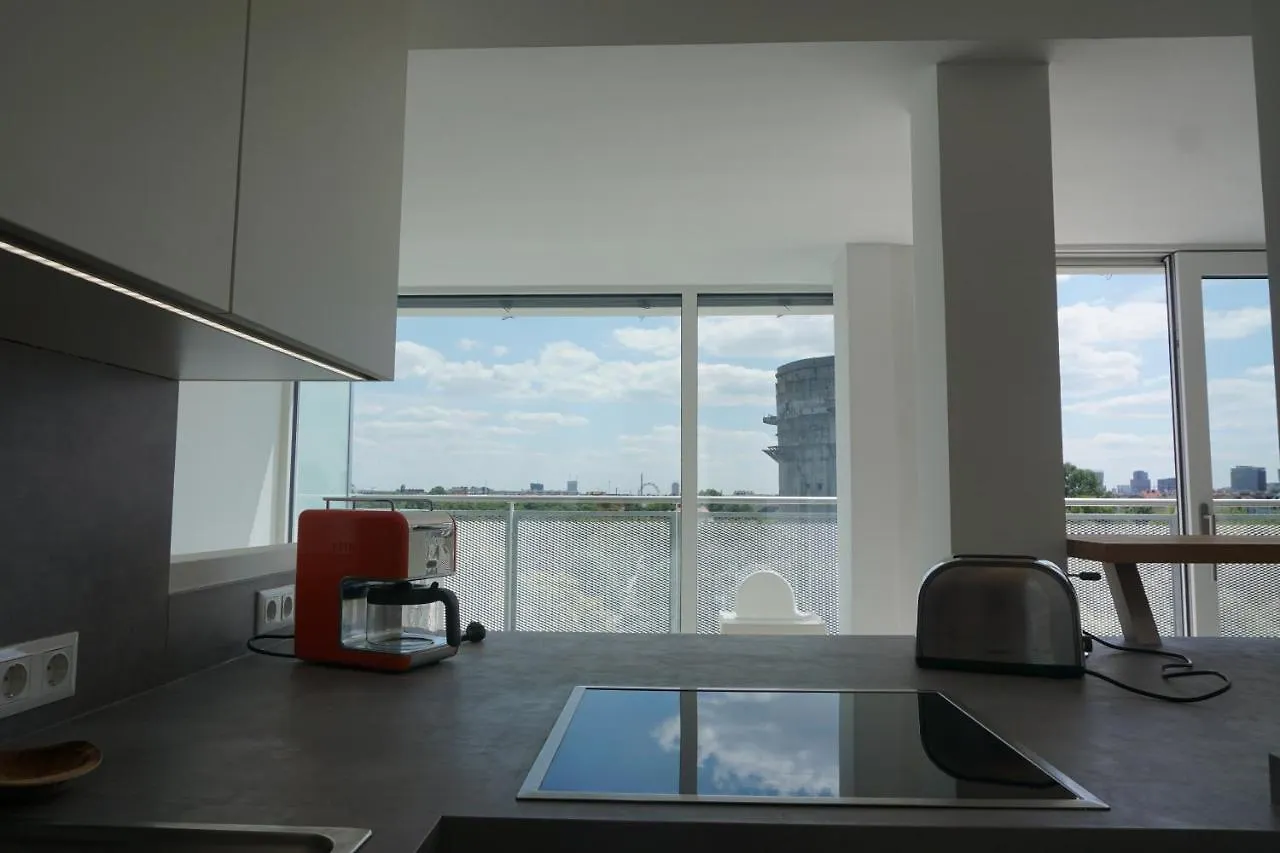 Augartenblick Penthauscombo 15/16 - Blick Zum Riesenrad Apartment Vienna 0*,  Austria