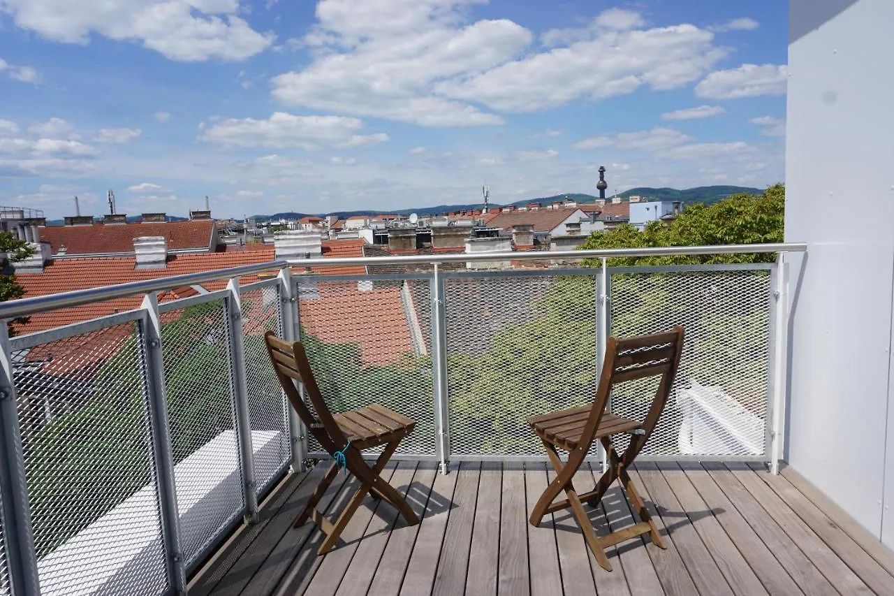 Augartenblick Penthauscombo 15/16 - Blick Zum Riesenrad Apartment Vienna