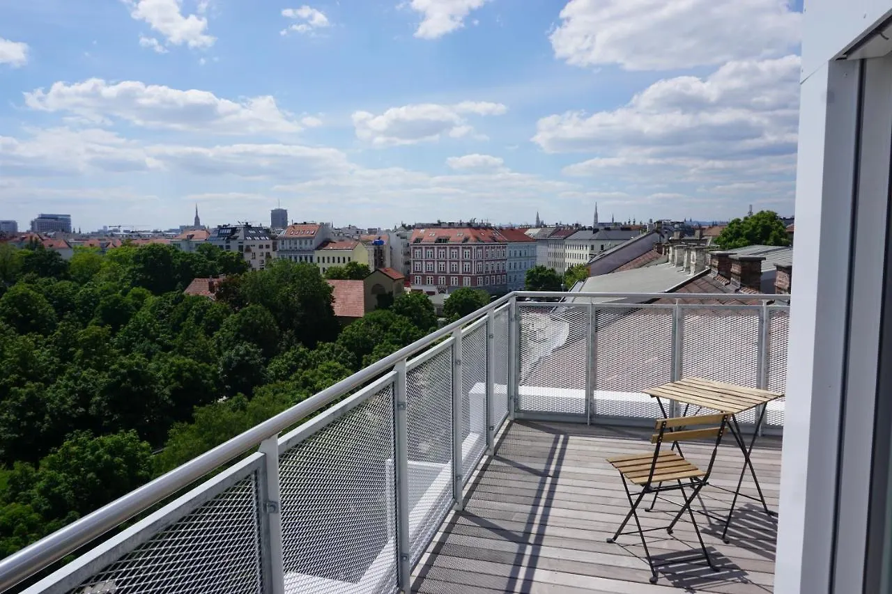 Augartenblick Penthauscombo 15/16 - Blick Zum Riesenrad Apartment Vienna