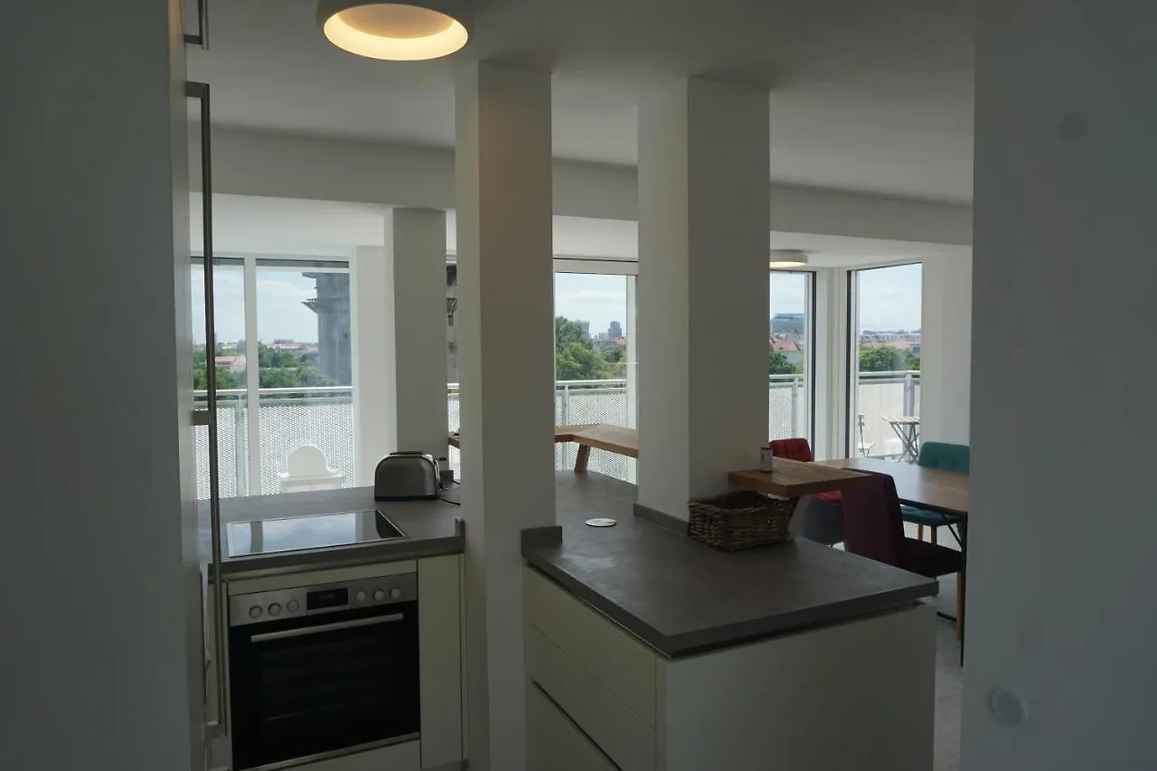 Augartenblick Penthauscombo 15/16 - Blick Zum Riesenrad Apartment Vienna Austria